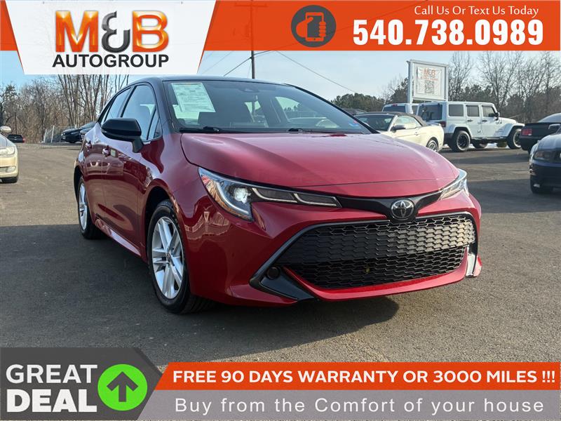 2021 TOYOTA COROLLA HATCHBACK SE