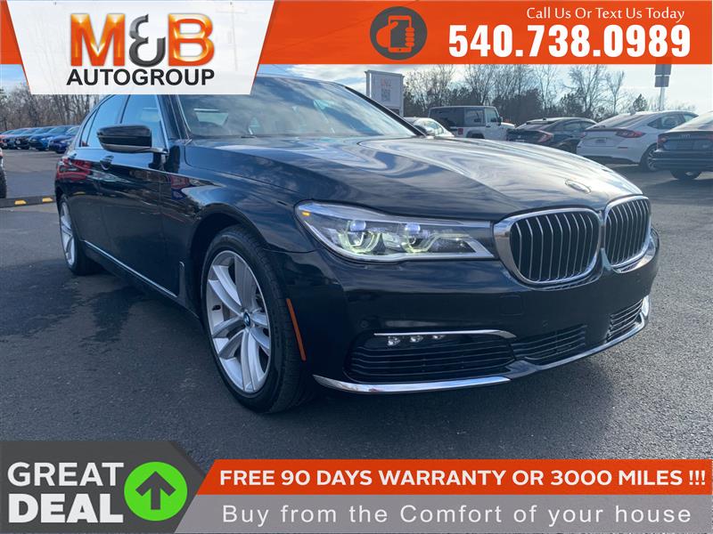 2018 BMW 7 SERIES 750i xDrive AWD