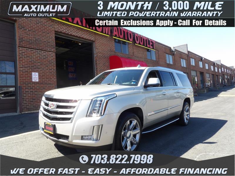 2017 CADILLAC ESCALADE ESV 4WD LUXURY
