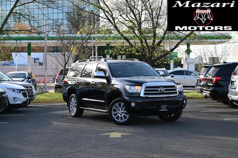 Black 2017 Toyota Sequoia Platinum 4WD SUV / Crossover Four-Wheel Drive Automatic