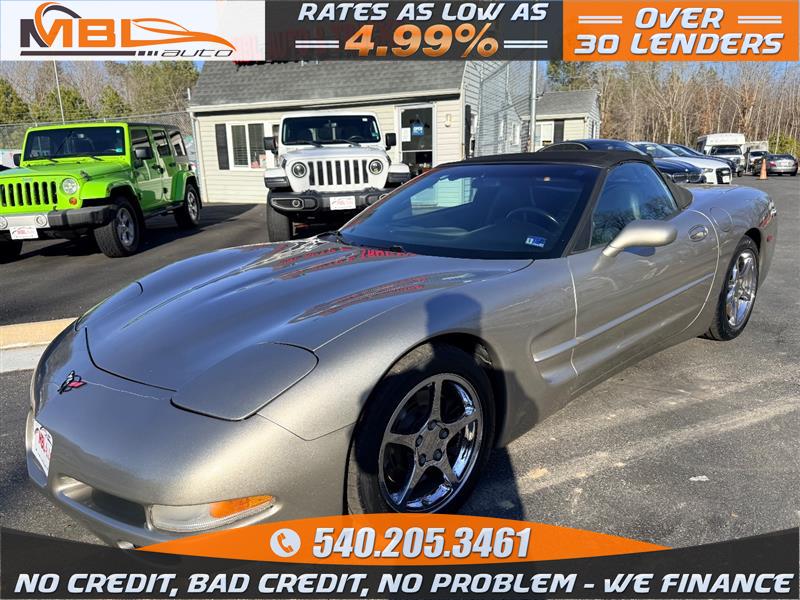 2000 Chevrolet Corvette Convertible RWD
