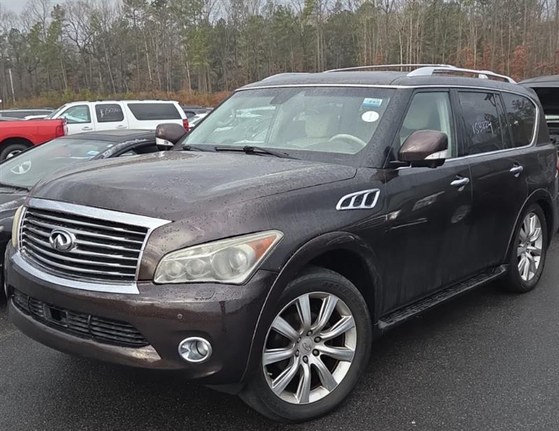 Dark Currant 2011 INFINITI QX56 4WD SUV / Crossover Four-Wheel Drive Automatic