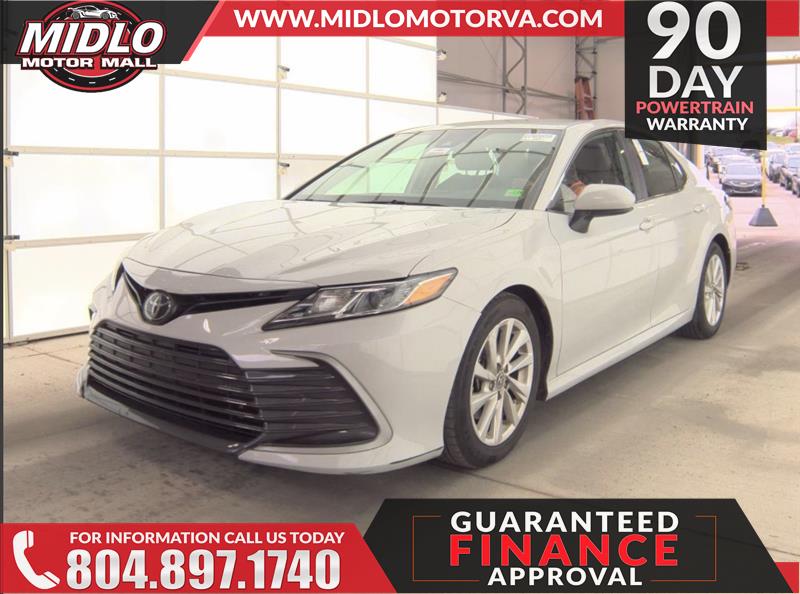 Gray 2023 Toyota Camry LE FWD Sedan Front-Wheel Drive Automatic