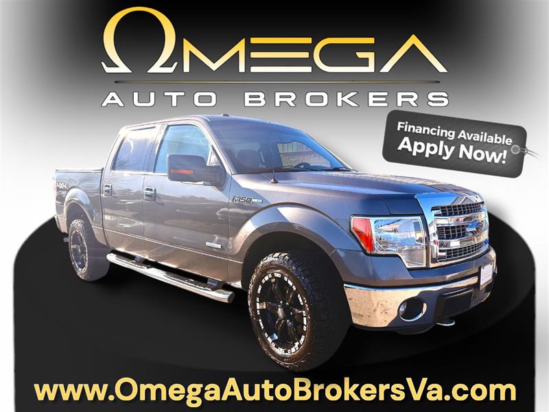 2014 FORD F-150 XLT CREW CAB REAR WHEEL DRIVE W/ 4X4