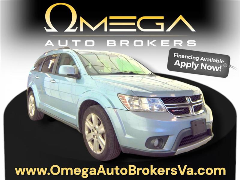 Fathom Blue Pearl 2013 Dodge Journey Crew AWD SUV / Crossover All-Wheel Drive Automatic