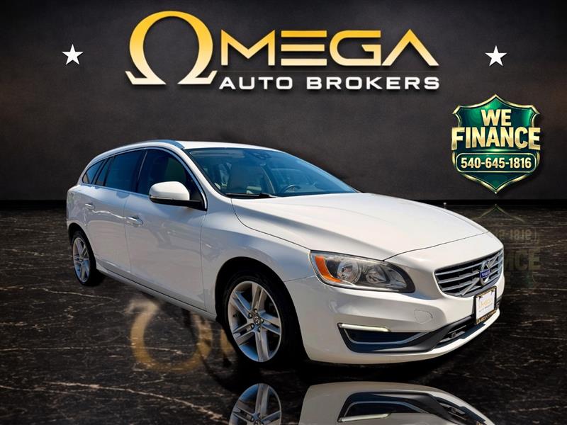 Crystal White Pearl 2015 Volvo V60 2015.5 T5 Premier Wagon Front-Wheel Drive Automatic