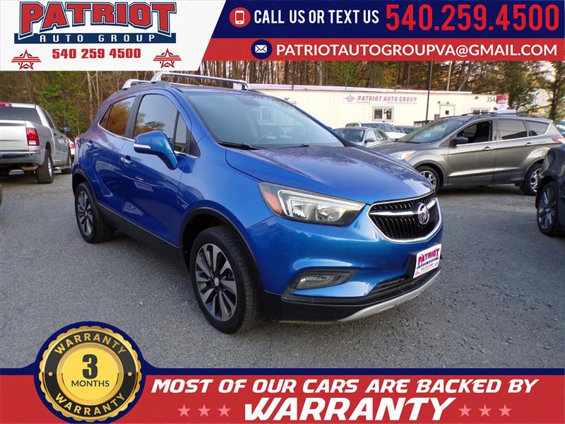 Blue 2017 Buick Encore Preferred II AWD SUV / Crossover All-Wheel Drive Automatic