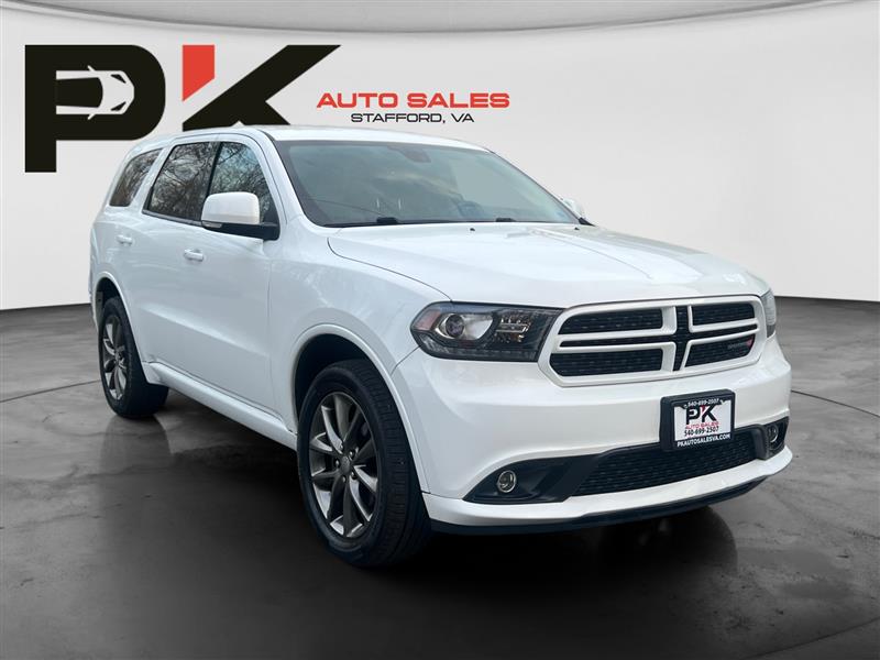 White 2017 Dodge Durango GT AWD SUV / Crossover All-Wheel Drive Automatic