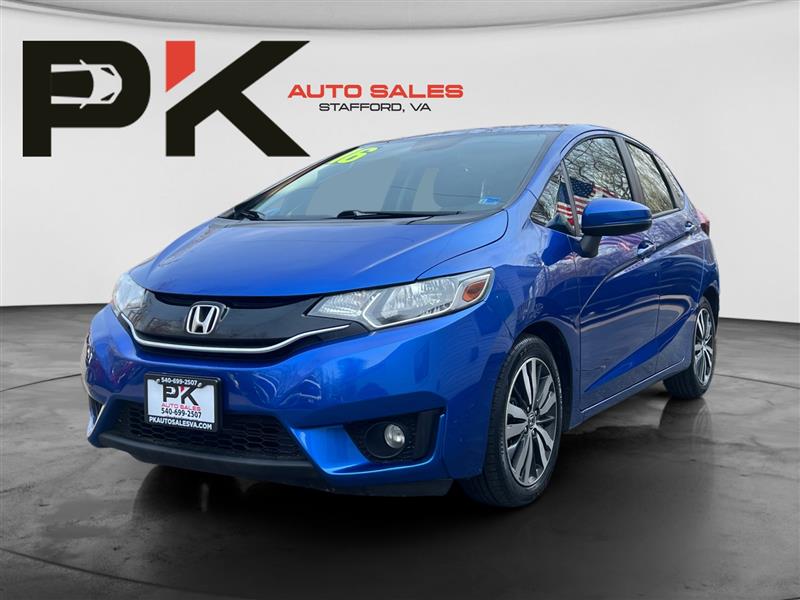 Blue 2016 Honda Fit EX Hatchback Front-Wheel Drive Automatic