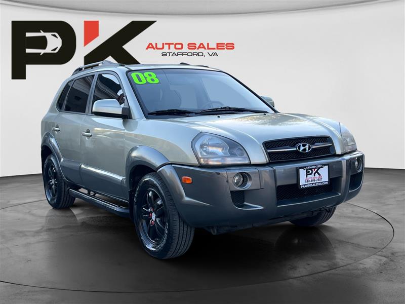 Gray 2008 Hyundai Tucson V6 Limited FWD SUV / Crossover Front-Wheel Drive Automatic