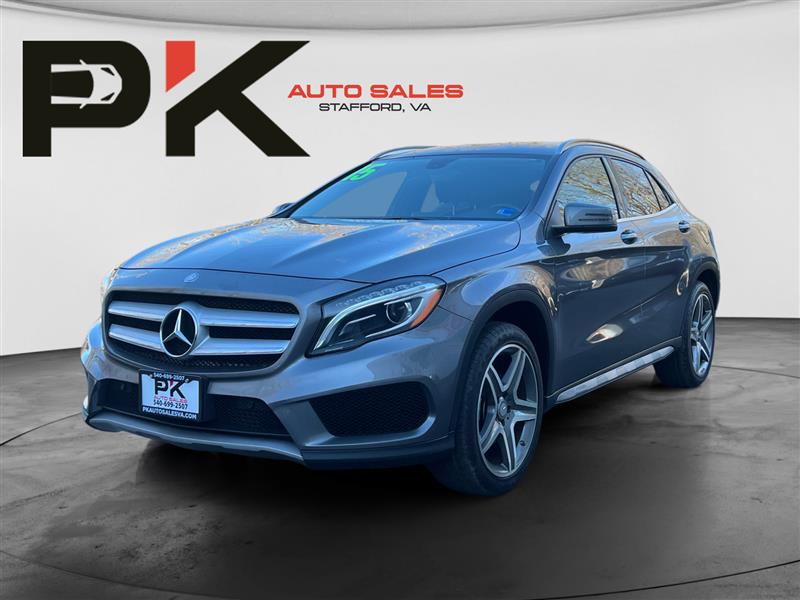 Gray 2015 Mercedes-Benz GLA 250 4MATIC SUV / Crossover All-Wheel Drive Automatic
