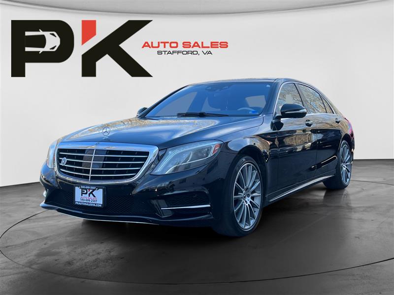 Black 2017 Mercedes-Benz S-Class S 550 Sedan 4MATIC Sedan All-Wheel Drive Automatic