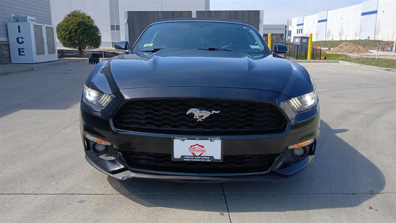 Black Diamond 2017 Ford Mustang EcoBoost Premium Convertible RWD Convertible Rear-Wheel Drive Automatic