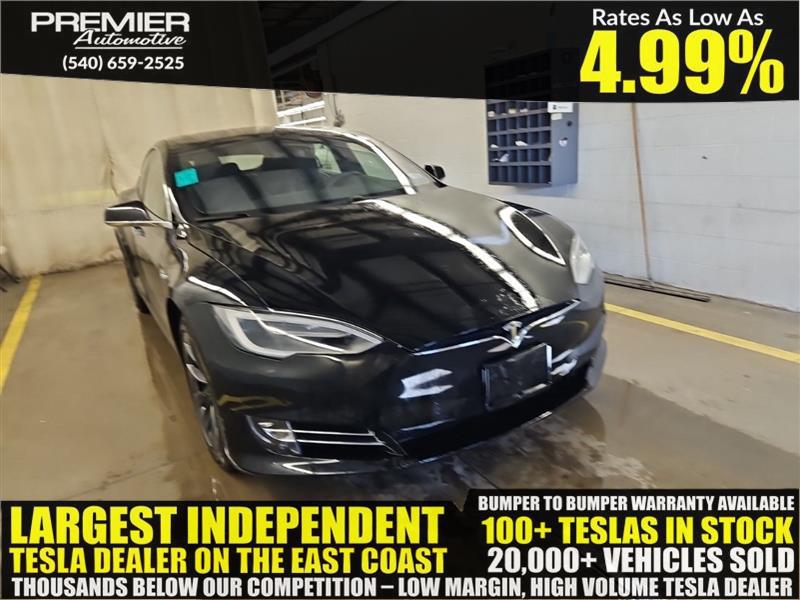 Obsidian Black Metallic 2018 Tesla Model S 100D AWD Sedan All-Wheel Drive Automatic