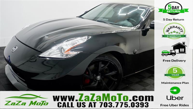 Gray (Magnetic Black Metallic) 2014 Nissan 370Z Touring Coupe Rear-Wheel Drive Automatic