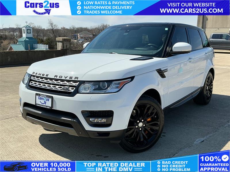 White 2014 Land Rover Range Rover Sport HSE 4WD SUV / Crossover Four-Wheel Drive Automatic