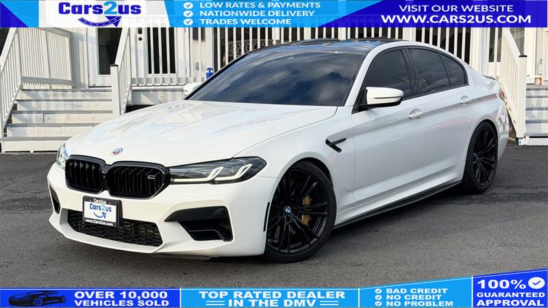 White 2022 BMW M5 AWD Sedan All-Wheel Drive 8-Speed Automatic
