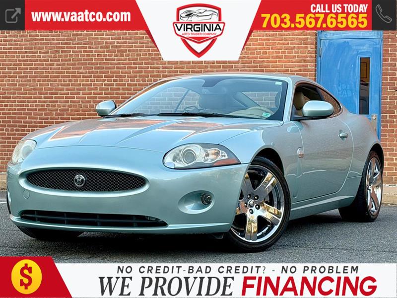 Light Blue 2008 Jaguar XK-Series XK Coupe RWD Coupe Rear-Wheel Drive Automatic